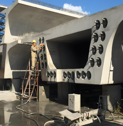 突泉压浆料施工流程及注意事项